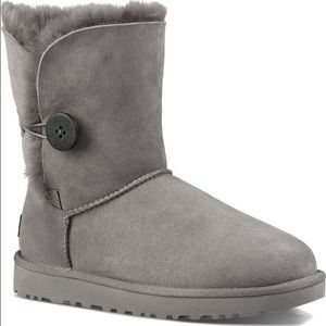 Short Grey UGG Boots